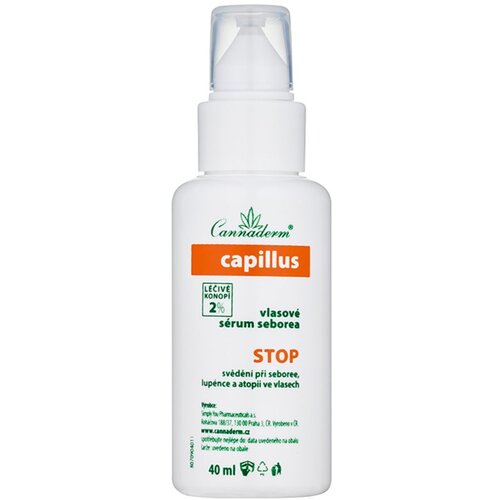 Cannaderm Capillus Seborea Hair Serum aktivni serum za suho vlasi&amp;scaron;te i svrbež 40 ml Slike