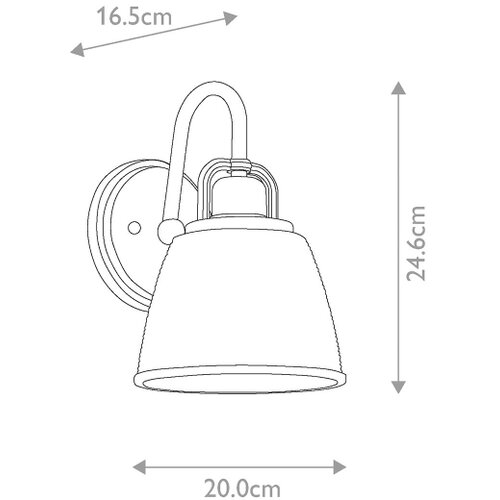  Quoizel QZ-DUBLIN1-PC - LED kupatilsko svetlo DUBLIN 1xG9/3W/230V IP44 hrom Slike