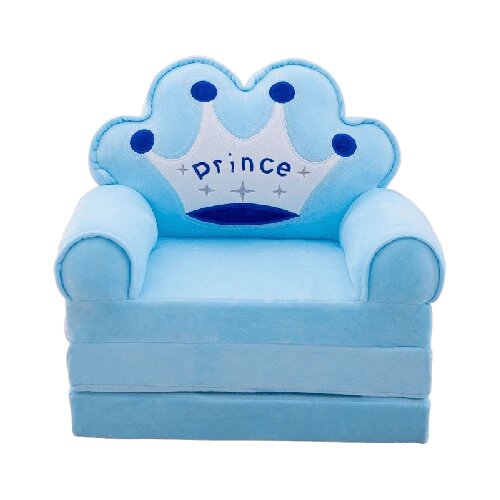 BABYLINE Foteljica za decu Princeza 4K B064, Plava Slike