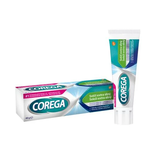 Corega Fresh Extra Strong krema za pričvrstitev 40 g unisex
