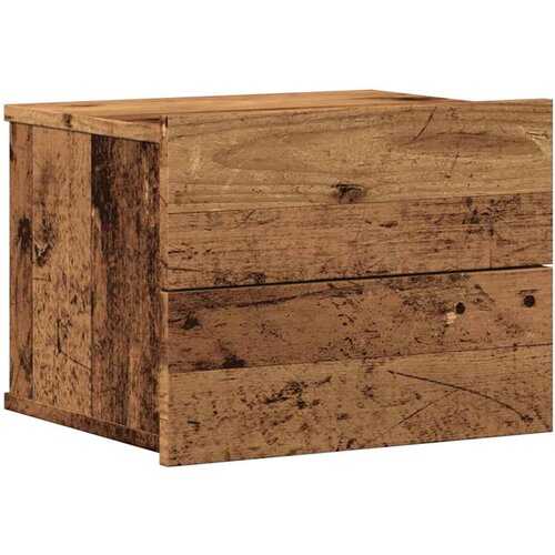Maison Chic Stenska Nočna omarica - Nočna miza starinski les 40x32x30 cm, (21690103) Cene