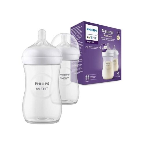 Avent NATURAL RESPONSE FLASICE 2KOM (260ml) 9738 (SCY90302) Slike