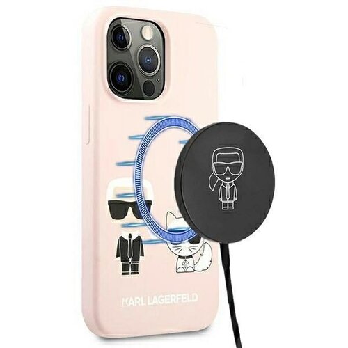 Karl Lagerfeld SILIKONSKI OVITEK IKONIK KARL&CHOUPETTE ZA IPHONE 13 PRO MAX, (21896957) Cene