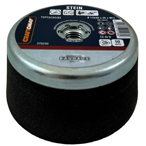 CRAFTOMAT Brusni kotač CS60N (Prikladno za: Kamen, Maksimalna radna brzina: 50 m/s) Cijene