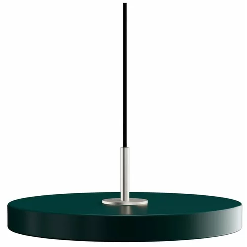 UMAGE Tamno zelena LED viseća svjetiljka s metalnim sjenilom ø 31 cm Asteria Mini –