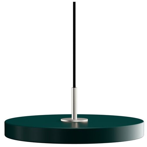 UMAGE Temno zelena LED viseča svetilka s kovinskim senčnikom ø 31 cm Asteria Mini – Cene