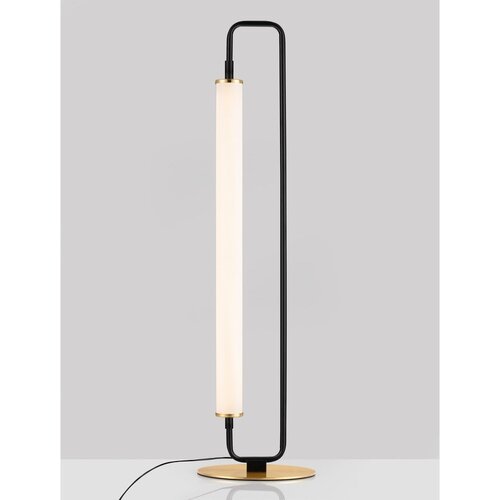 Nova Luce Bela/mat črna kovinska LED namizna svetilka (vi&amp;scaron;ina 68 cm) Wetro &amp;ndash; Slike