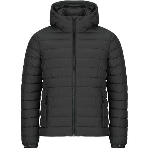 Superdry Hooded Fuji Midweight Padded Jacket Crna Slike