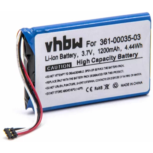 VHBW baterija za garmin Nüvi 2405 / 2505 / 2597, 1200 mah