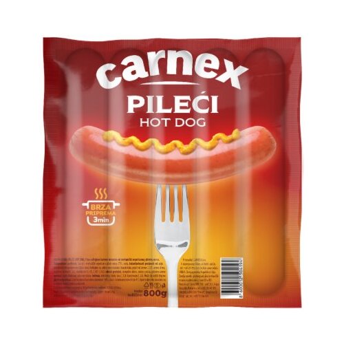 Carnex PILEĆI HOT DOG 800G Cene