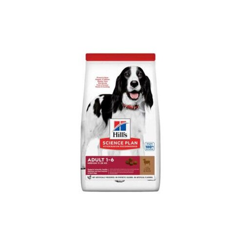 Hill’s Hill's&trade; Science Plan&trade; Pas Adult Medium Jagnjetina i Pirinač, 2,5 kg Cene