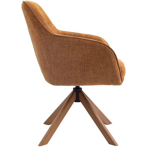 Unique Furniture Oranžni jedilni stoli v kompletu 2 ks Avola &amp;ndash; Slike