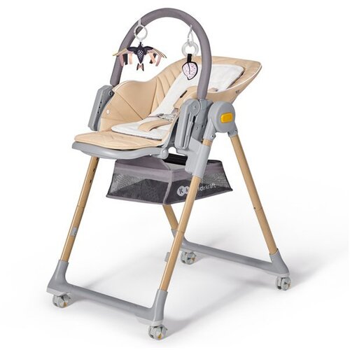 Kinderkraft stolček za hranjenje lastree&amp;trade; wood Slike