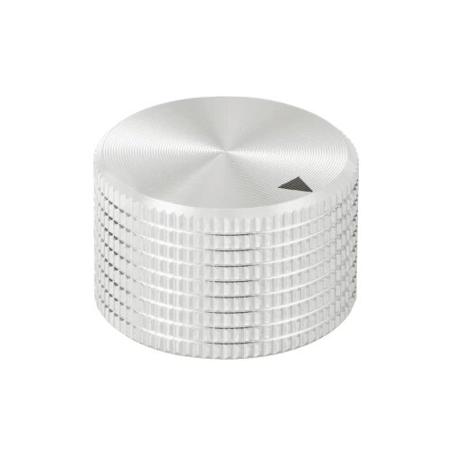 TRU COMPONENTS TC-11613812 okretni gumb s gumbom za obilježavanje srebrna (Ø x V) 25 mm x 16 mm aluminij 1 St. Cijene
