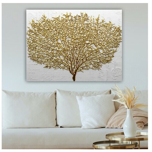 Dekorativna slika zlatno drvo, 70x100 cm Cene