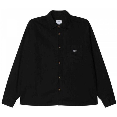 Obey Pablo denim woven Crna Slike