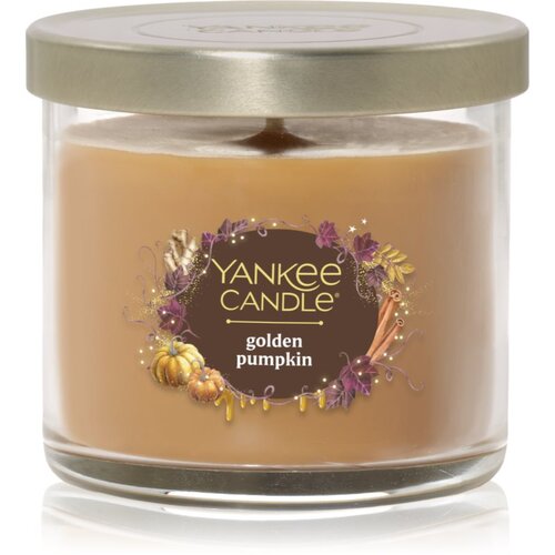 Yankee Candle Golden Pumpkin di&amp;scaron;eča sveča Signature 122 g Slike