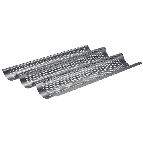 Westmark pekač za kruh 3-delni baguette 38,5X28X3,5cm, perforirani, kovina, premaz Slike