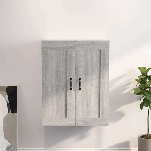 Viseći Viseča stenska omarica siva sonoma 69,5x32,5x90 cm, (20653938) Slike