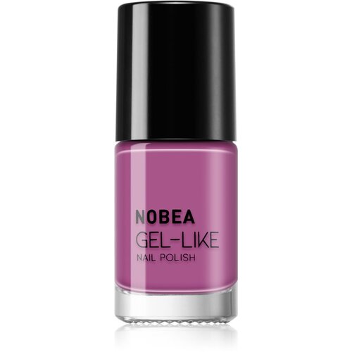 NOBEA Day-to-Day Gel-like Nail Polish lak za nokte s gel efektom nijansa #N70 Pink orchid 6 ml Slike