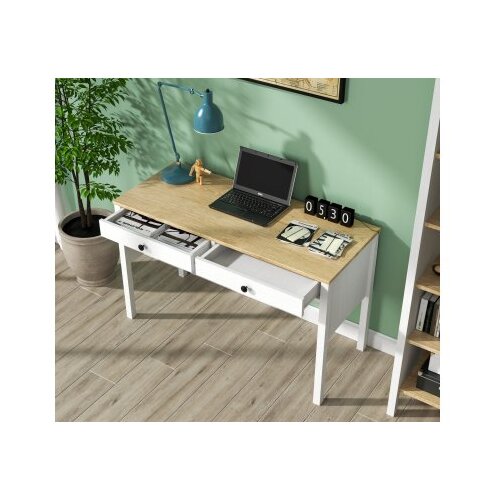 Hanah home FRN-20037 woodenwhite study desk Cene