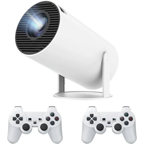  Game Projektor sa dva džojstika, 2 u 1, Beli Slike