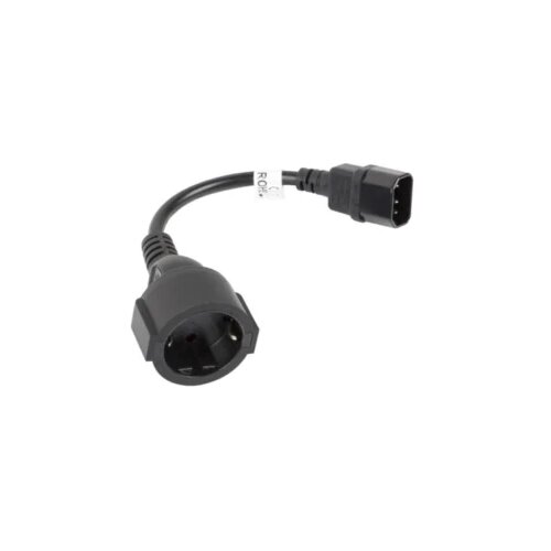 Lanberg C14 na Schuko napojni kabal CA-C14E-10CC-0018-BK Cijene