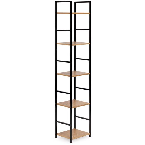 Modern Home LOFT drvene police za knjige, 5 razina 144,5 x 29 cm Slike