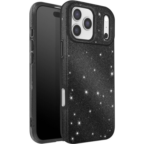 AVIZAR Ovitek za iPhone 17 Pro, dvobarvna zasnova in ble&scaron;čeča obdelava, Črna, (5000189791) Cene
