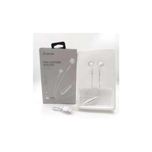 DEVIA Bluetooth slušalica Smart Series dual/ bela Cene