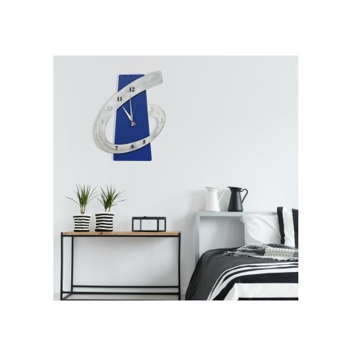 WALLXPERT dekorativni metalni zidni sat beyan 1 multicolor Slike