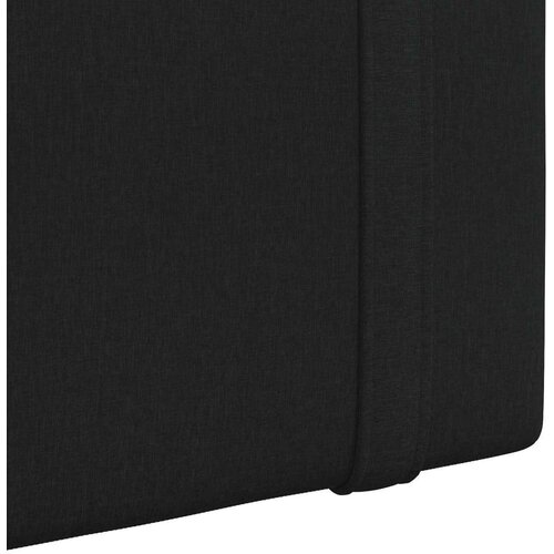  Držeće uzglavlje Zidne Jednobojno Crna 170 x 55 x 5 cm tkanina - Crna 160 cm bez LED svjetla Slike