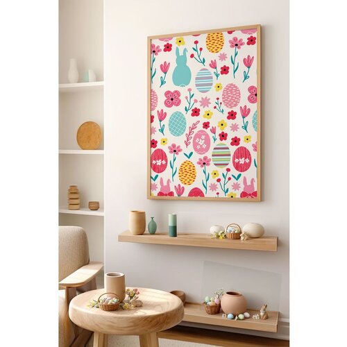 WALLXPERT Arteastermodel11-3348 Višenamenska Dekorativna Slika u Ram Cene