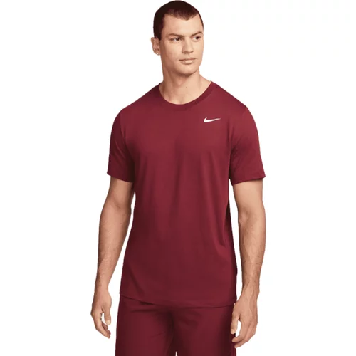Nike DRY TEE DFC CREW SOLID M Muška sportska majica, boja vina, veličina
