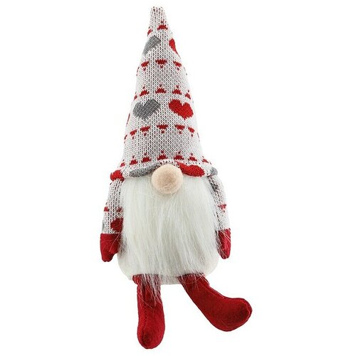 Dekorativna figura vilenjaka (12 x 21 cm, Filc, Crvena, bijela) Cijene