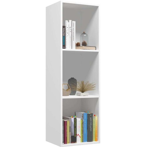  za knjige/TV bijeli 36 x 30 x 114 cm od iverice Slike