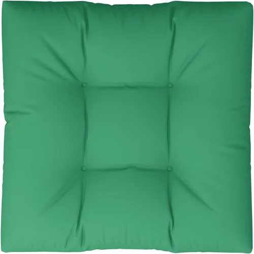 vidaXL Blazina za kavč iz palet zelena 80x80x12 cm, (20778250)
