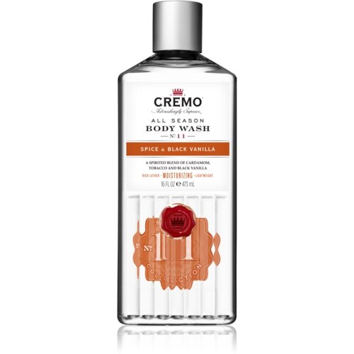 Cremo Spice & Black Vanilla Body Wash gel za prhanje za mo&scaron;ke 473 ml Cene