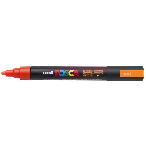 POSCA Uni flomaster; konica 1,8-2,5 mm; fluo oranžen, (22005669) Cene