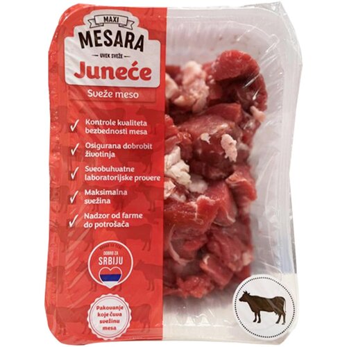 ZEMLJORADNICKA ZADRUGA TRLIC Juneca plecka kocke,510 g, Sveze M Slike