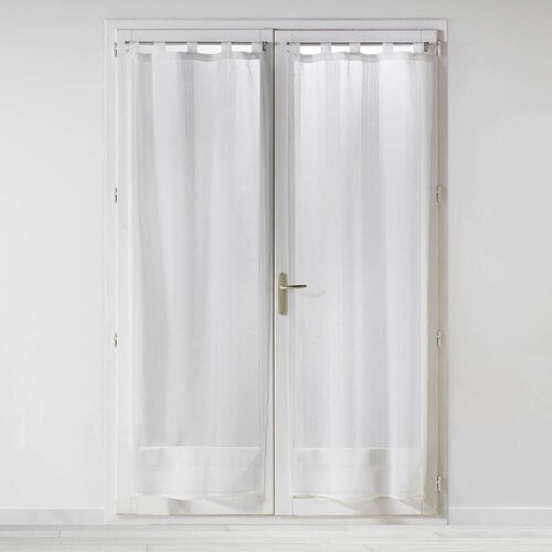 Douceur d intérieur Bele prosojne zavese v kompletu 2 ks 70x200 cm Salina – Cene