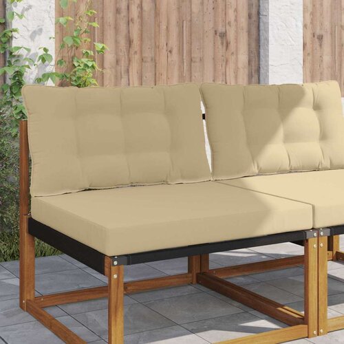  Zunanja blazina za kavč 2 pcs Bež Poliester, (5000202632) Cene
