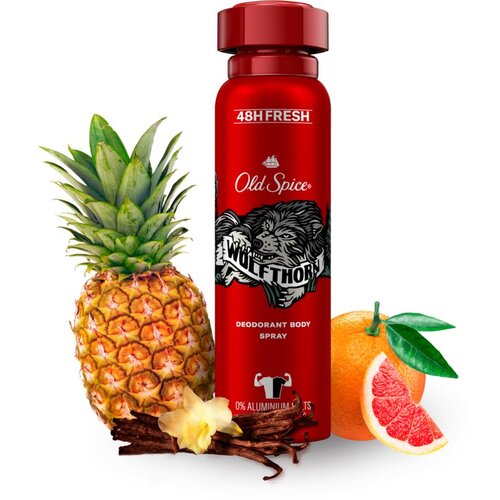 Old Spice Deodorant v spreju Wolfthron 150 ml Cene