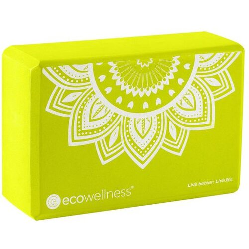 Body Sculpture joga blok eco wellness - zelena Cene