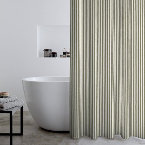 Catherine Lansfield Tu&amp;scaron; zavjesa 180x180 cm Stripe &amp;ndash; Slike