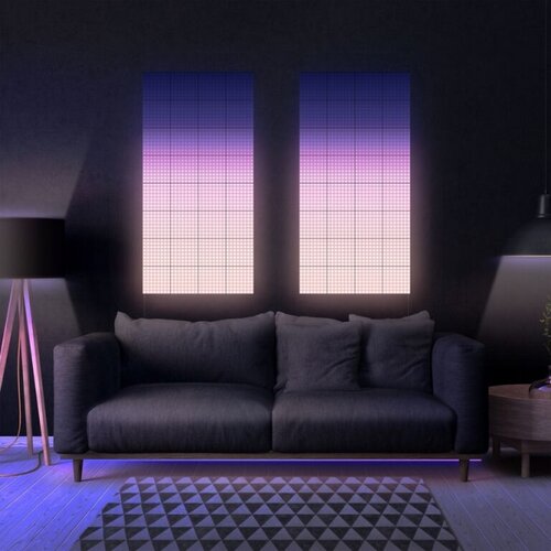 TWINKLY TWQ064STW-01-BUSB - led rgb panel squares, 64 led diode, 16x16 cm, wi-fi Slike