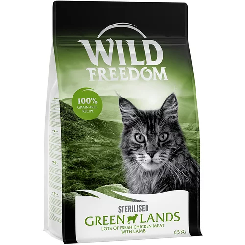 Wild Freedom Adult "Green Lands" Sterilised - jagnjetina - 6,5 kg