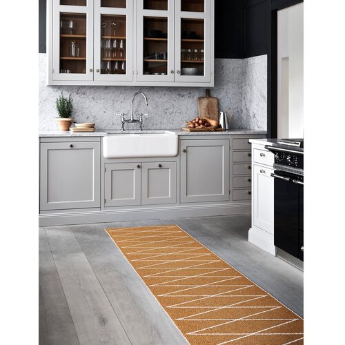 Pappelina oker rumen zunanji in notranji tekač 70x320 cm max ochre &amp;ndash; Slike