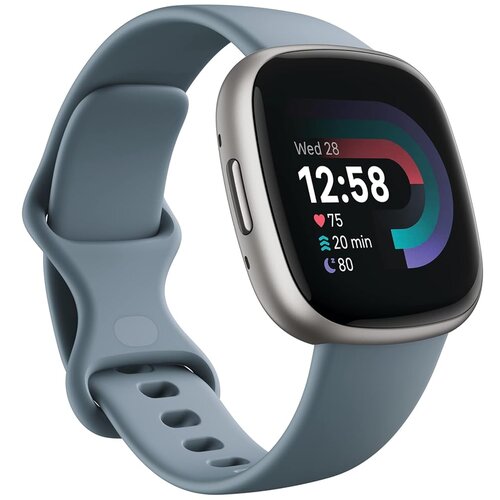Fitbit versa 4 fitness smart watch with built-in GPS and up to 6 days of battery life - compatible with Android and iOS. Cene