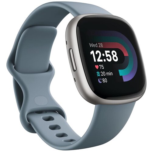 Fitbit versa 4 waterfall blueplatinum FB523SRAG Cene